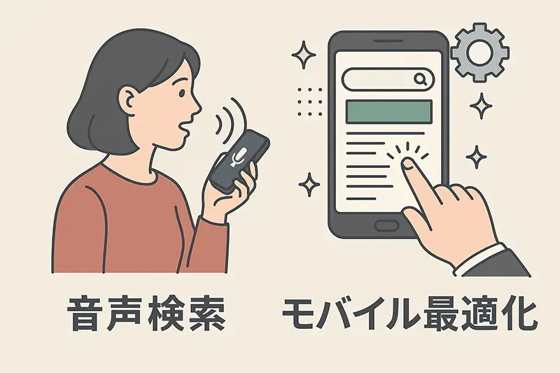 3. 音声検索とモバイル最適化